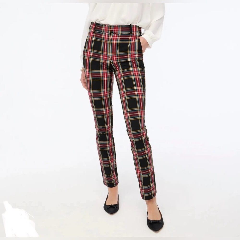 J. Crew Full Length Ruby Pant in Stewart Tartan
